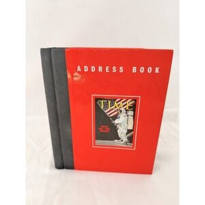 Time Magazine Man on the Moon Address Book 1995 Vintage NEW